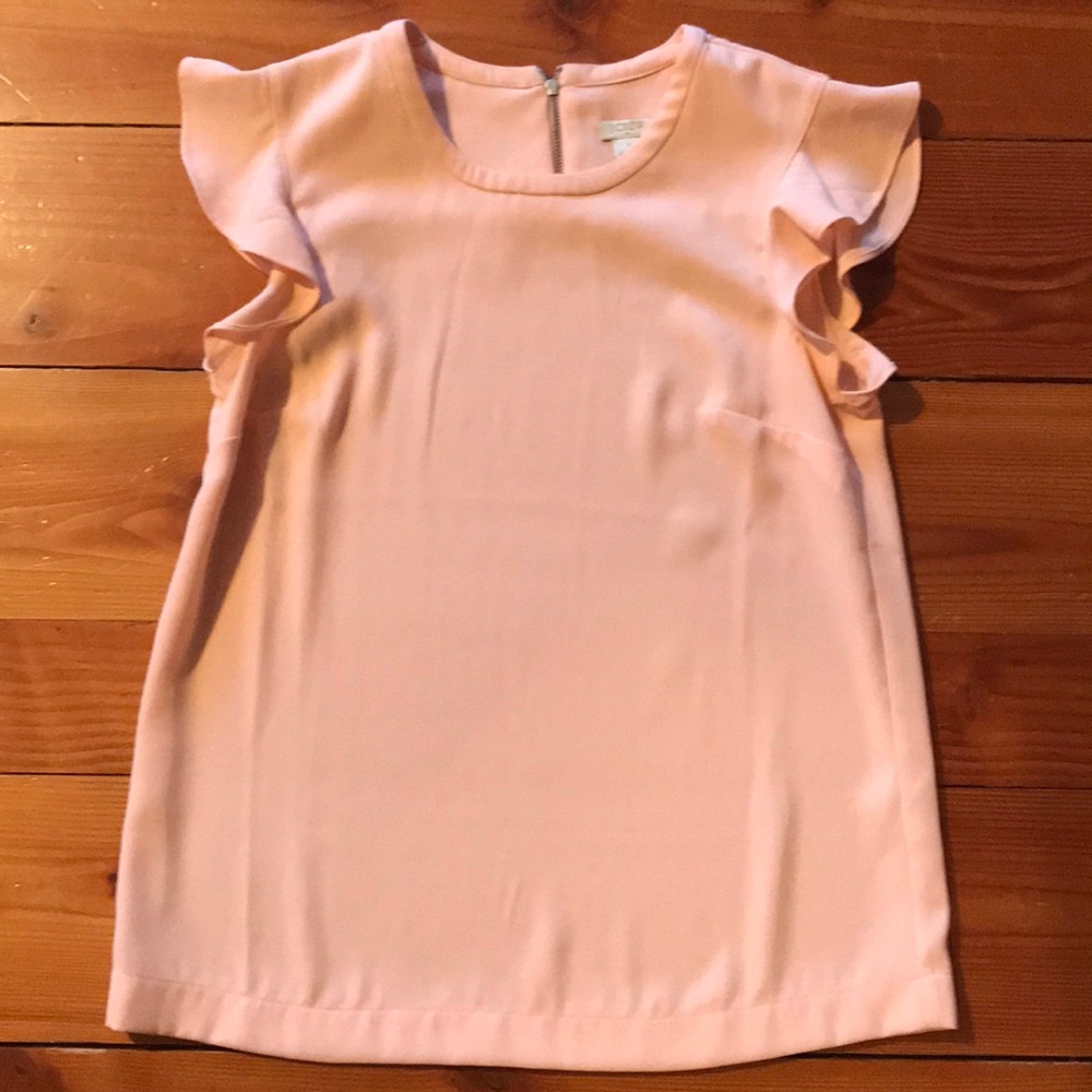 JCrew Flutter Sleeve Blouse